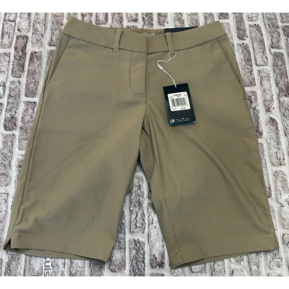 Nike Women's Bermuda Tournament Golf Shorts 747135 Walking Leisure Sz 0 NWT - Picture 9 of 10